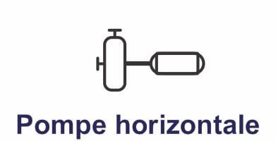 pompe horizontale